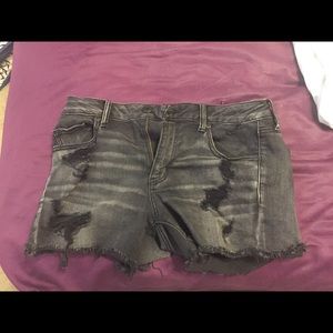 American Eagle Black Shorts